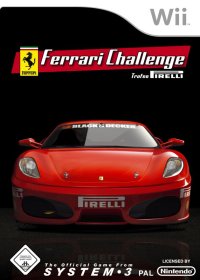Ferrari Challenge PAL Wii PAL box art